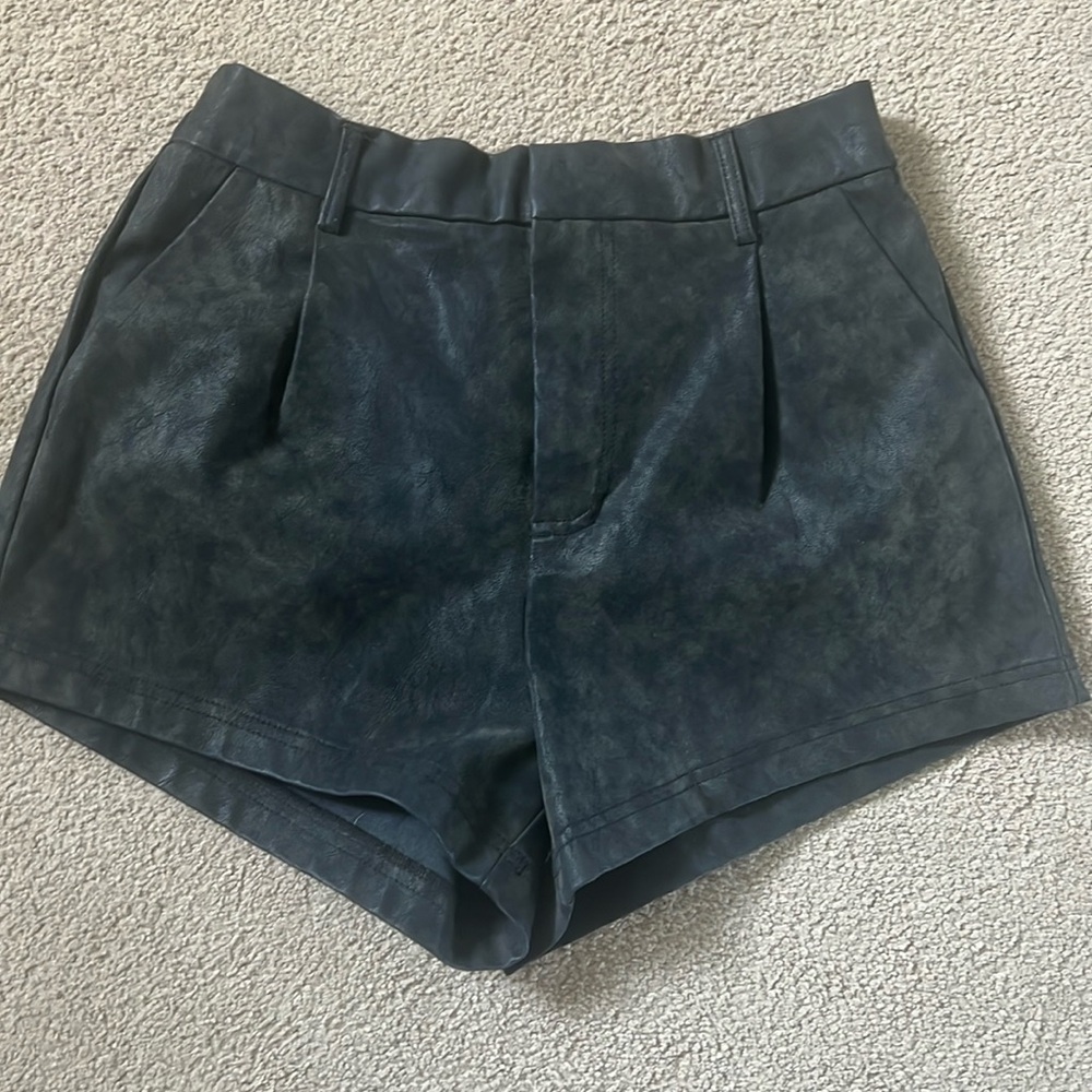 Free People Suede like shorts